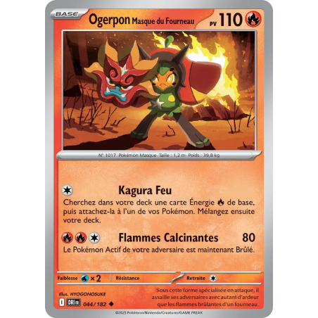 Ogerpon Masque du Fourneau 044/182