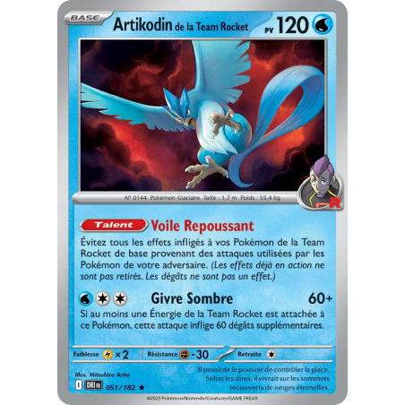 Artikodin de la Team Rocket 051/182