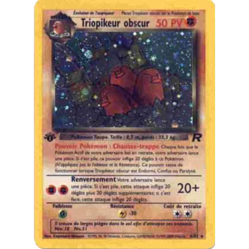 Triopikeur obscur 6/82