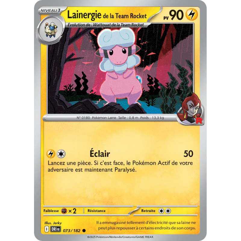 Lainergie de la Team Rocket 073/182