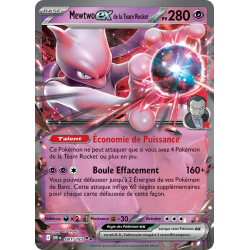 Mewtwo ex de la Team Rocket...