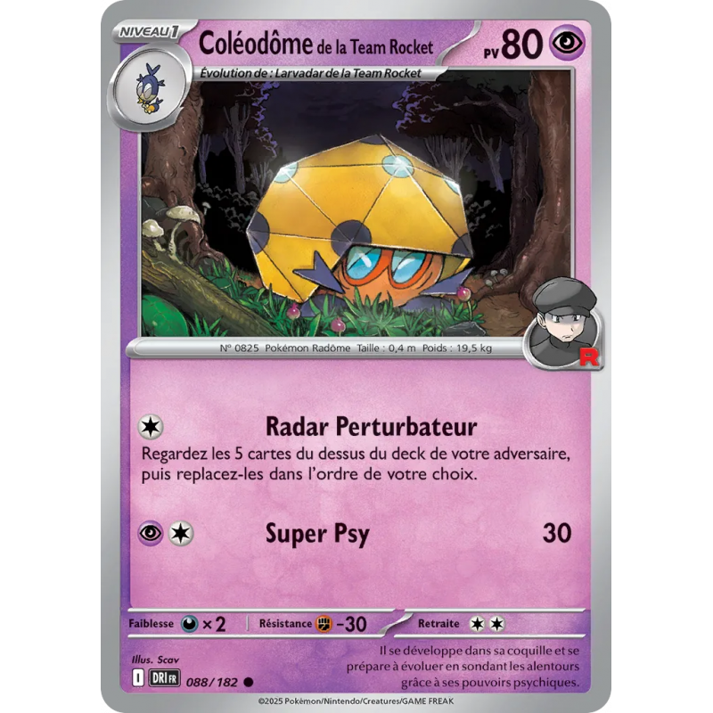 Coléodôme de la Team Rocket 088/182