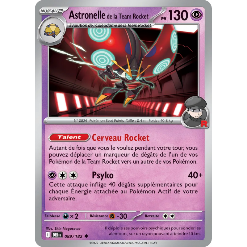 Astronelle de la Team Rocket 089/182
