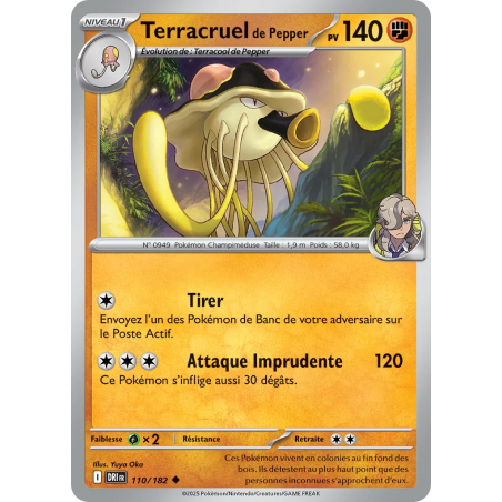 Terracruel de Pepper 110/182