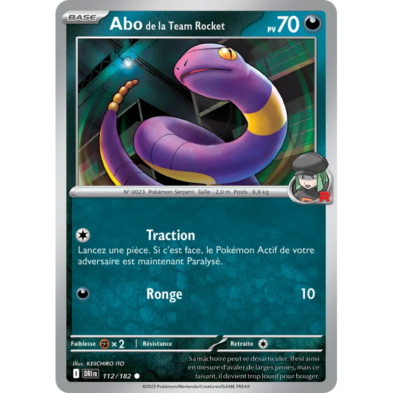 Abo de la Team Rocket 112/182