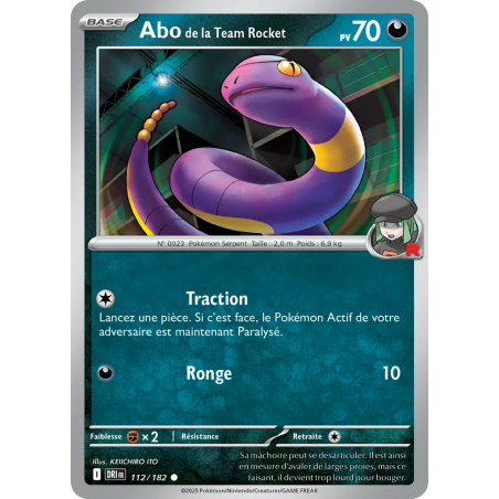 Abo de la Team Rocket 112/182