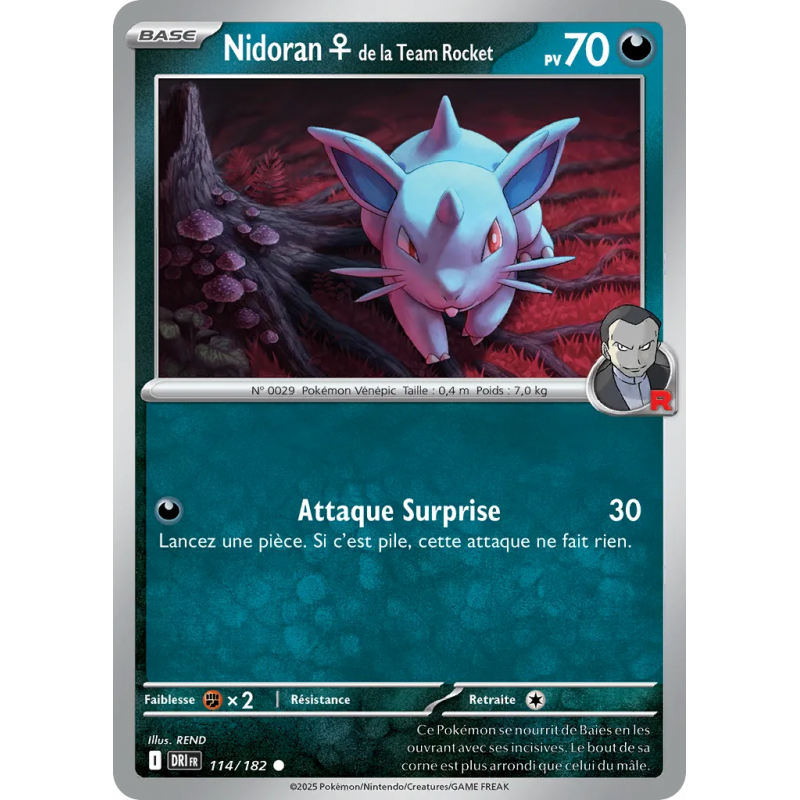 Nidoran♀ de la Team Rocket 114/182