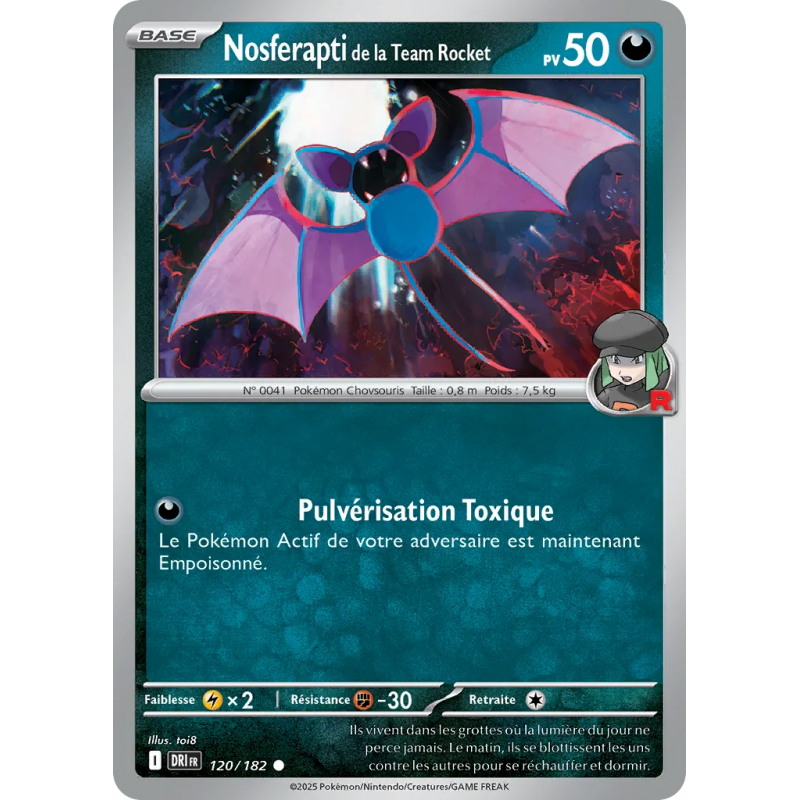 Nosferapti de la Team Rocket 120/182