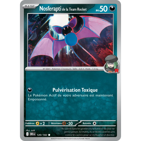 Nosferapti de la Team Rocket 120/182