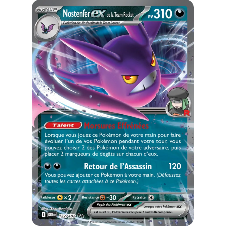 Nostenfer ex de la Team Rocket 122/182
