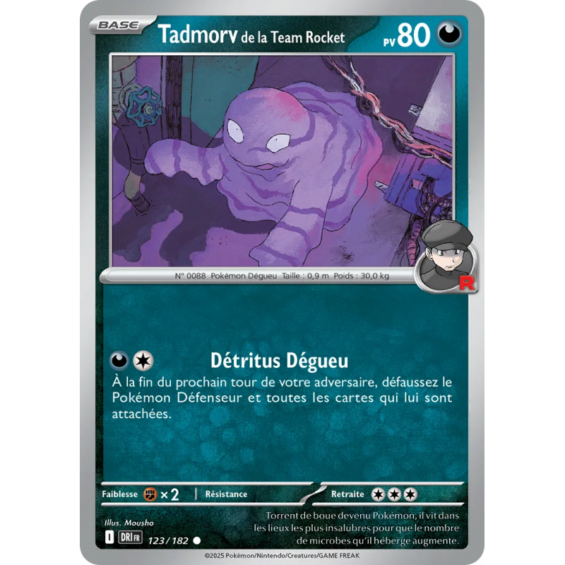 Tadmorv de la Team Rocket 123/182