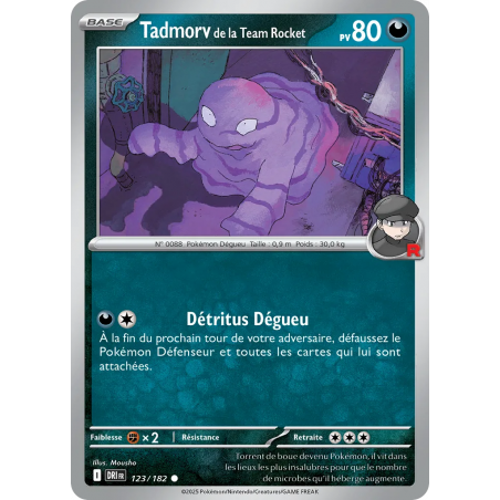 Tadmorv de la Team Rocket 123/182