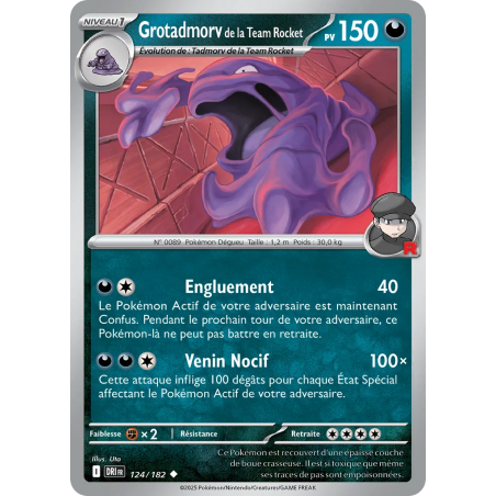 Grotadmorv de la Team Rocket 124/182