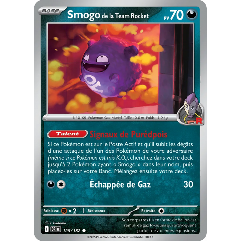 Smogo de la Team Rocket 125/182