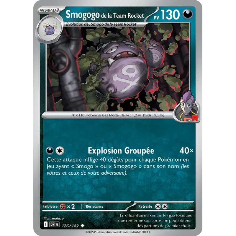 Smogogo de la Team Rocket 126/182