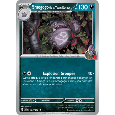 Smogogo de la Team Rocket 126/182