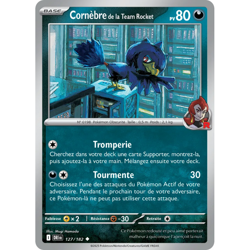Cornèbre de la Team Rocket 127/182