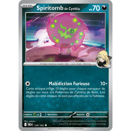 Spiritomb de Cynthia 129/182