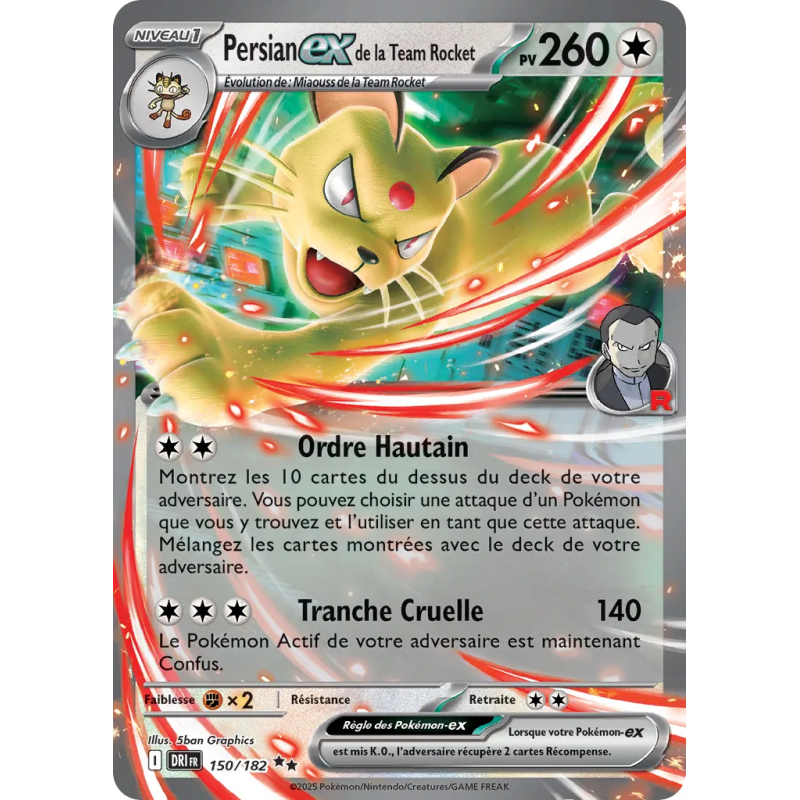 Persian ex de la Team Rocket 150/182