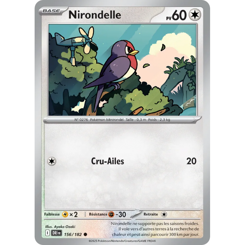 Nirondelle 156/182