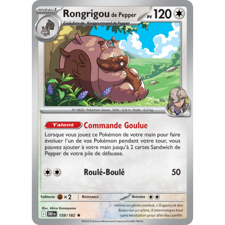 Rongrigou de Pepper 159/182