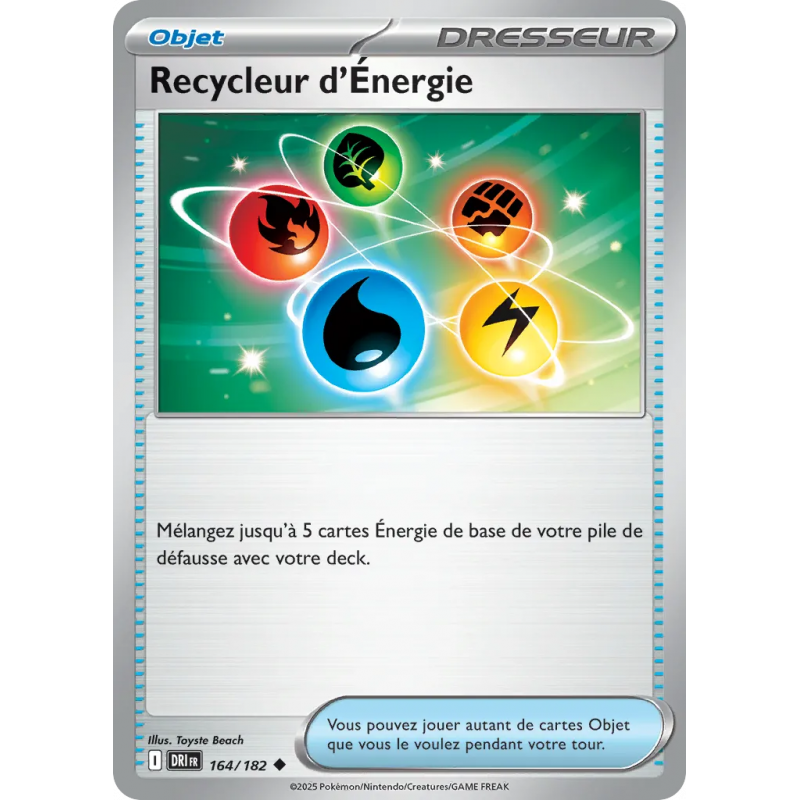 Recycleur d'Énergie 164/182