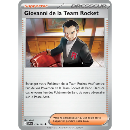 Giovanni de la Team Rocket 174/182