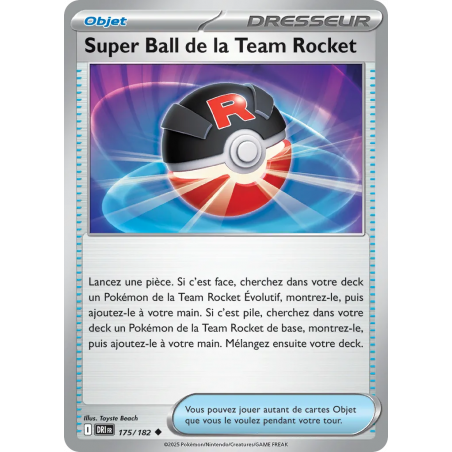 Super Ball de la Team Rocket 175/182