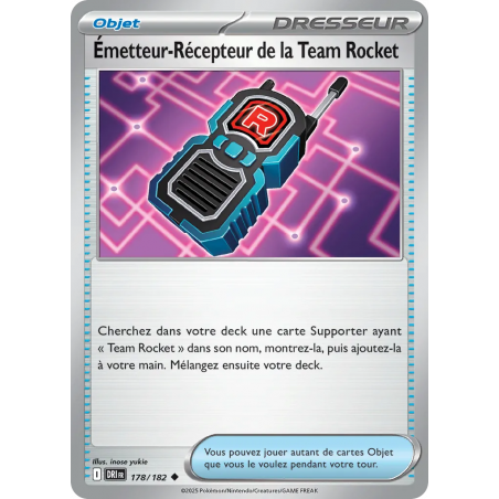 Émetteur-Récepteur de la Team Rocket 178/182