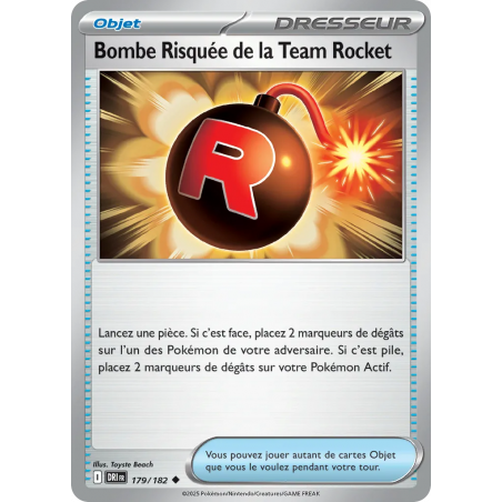 Bombe Risquée de la Team Rocket 179/182