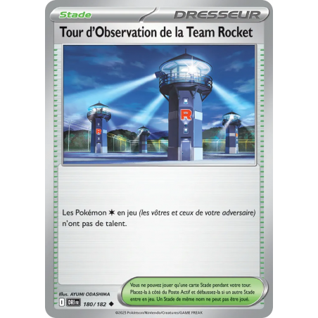 Tour d'Observation de la Team Rocket 180/182