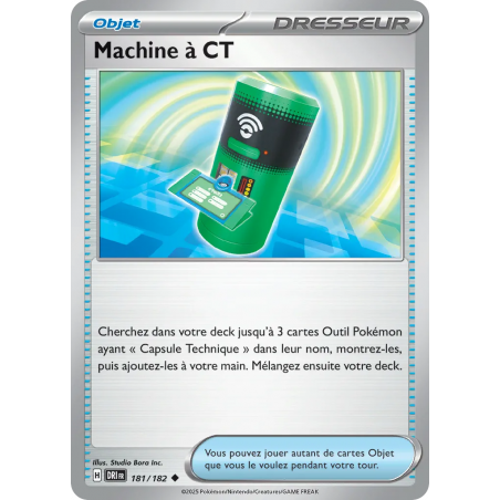 Machine à CT 181/182