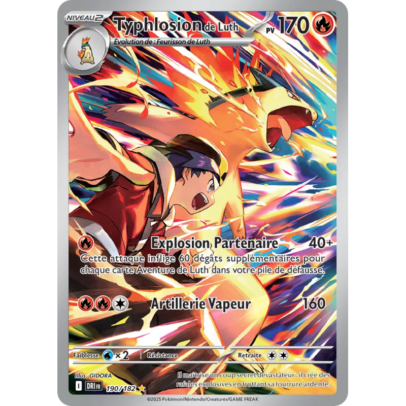 Typhlosion de Luth 190/182