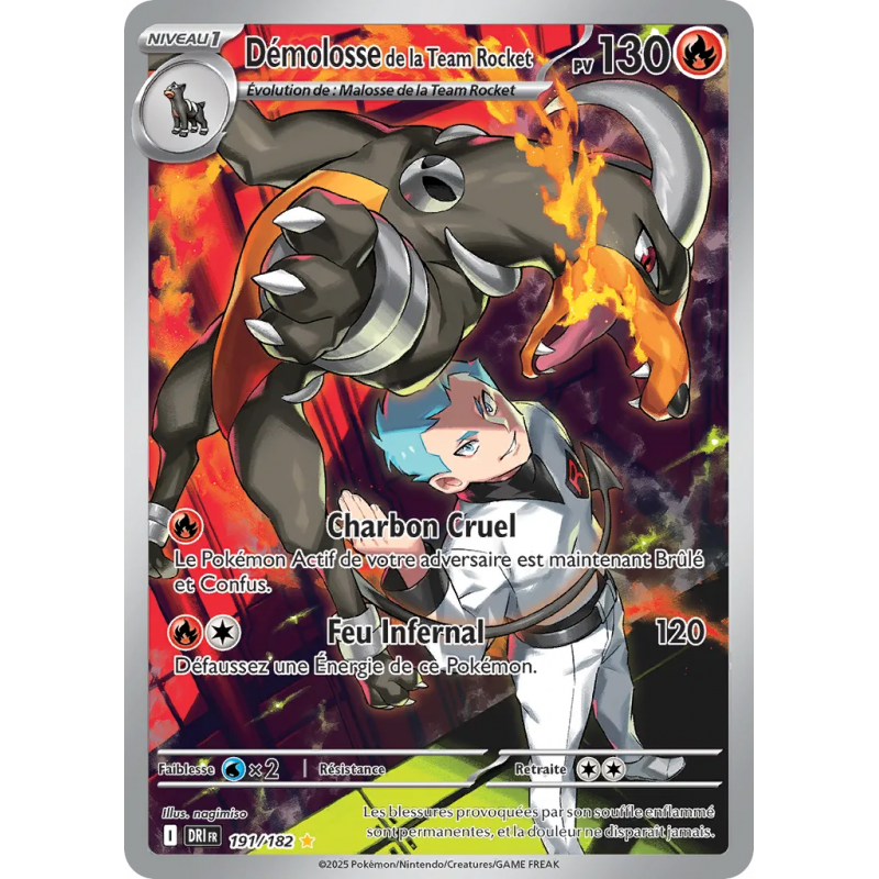 Démolosse de la Team Rocket 191/182