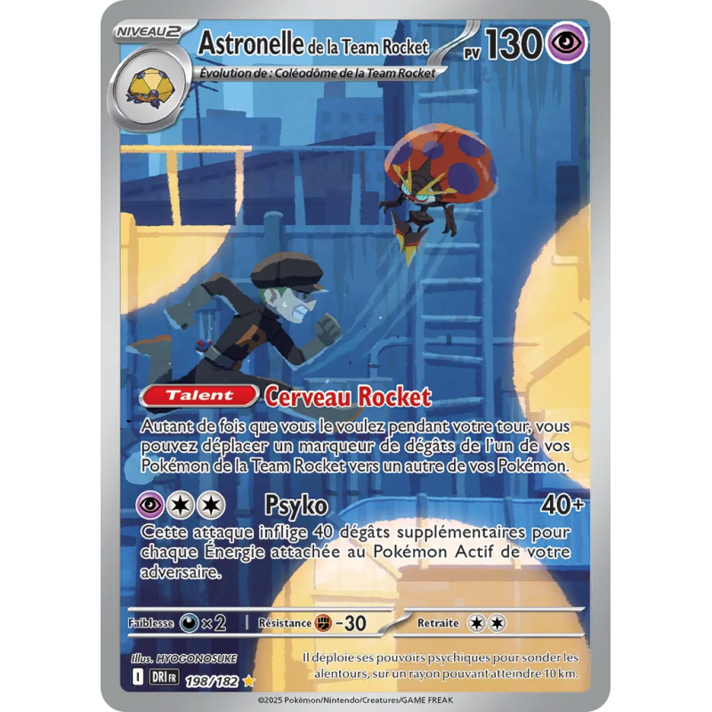 Astronelle de la Team Rocket 198/182