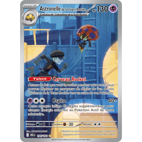 Astronelle de la Team Rocket 198/182