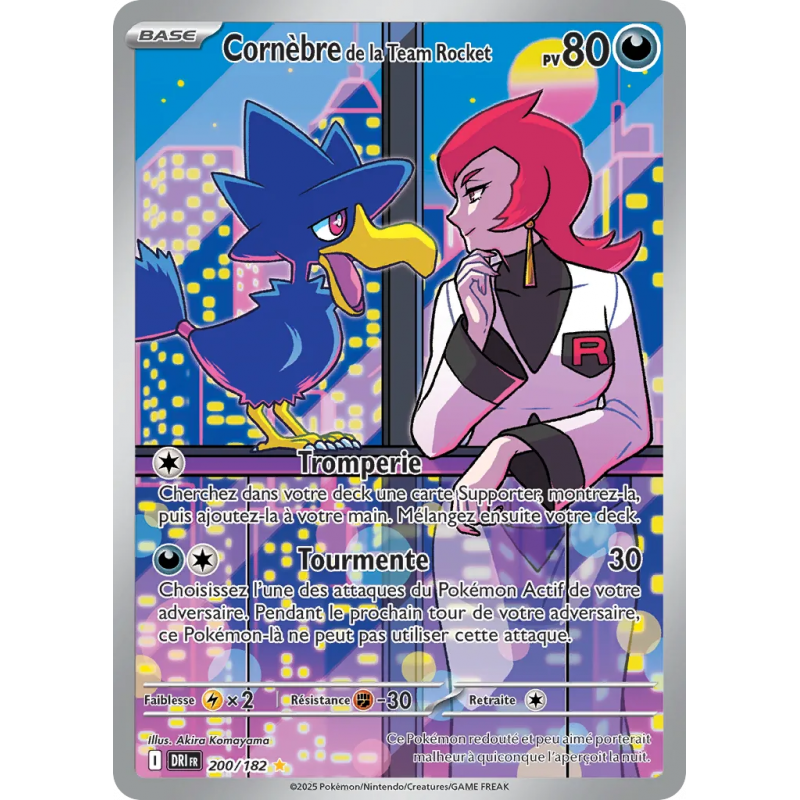 Cornèbre de la Team Rocket 200/182
