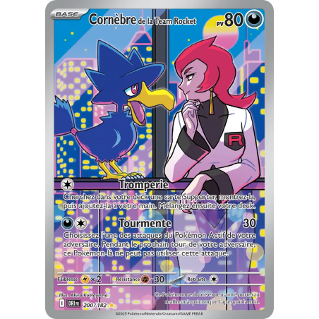 Cornèbre de la Team Rocket 200/182
