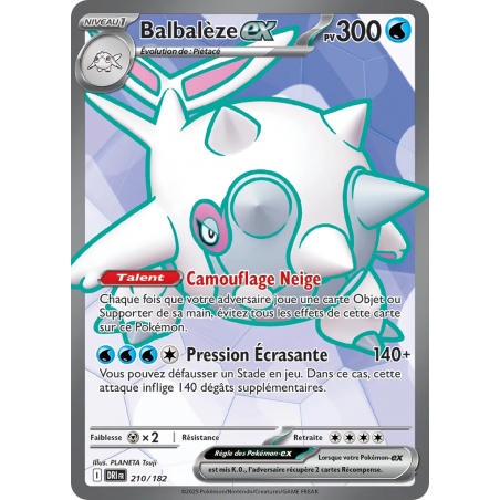 Balbalèze ex 210/182