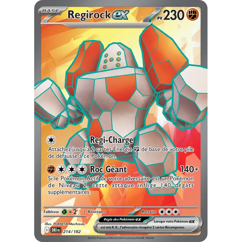 Regirock ex 214/182