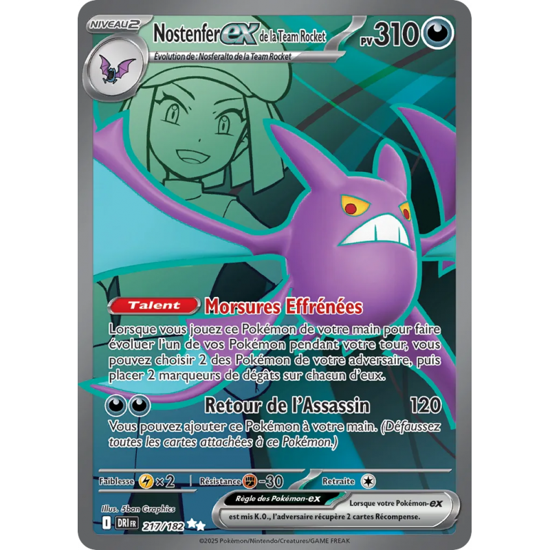 Nostenfer ex de la Team Rocket 217/182