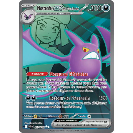 Nostenfer ex de la Team Rocket 217/182