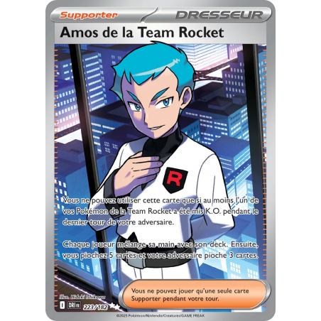 Amos de la Team Rocket 223/182