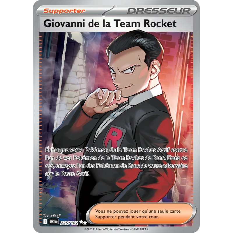 Giovanni de la Team Rocket 225/182