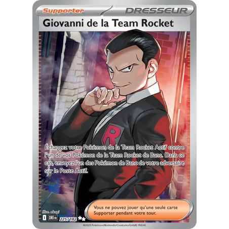 Giovanni de la Team Rocket 225/182