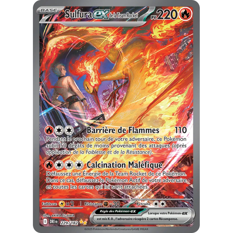 Sulfura ex de la Team Rocket 229/182
