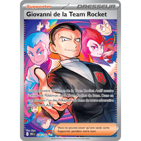 Giovanni de la Team Rocket 238/182