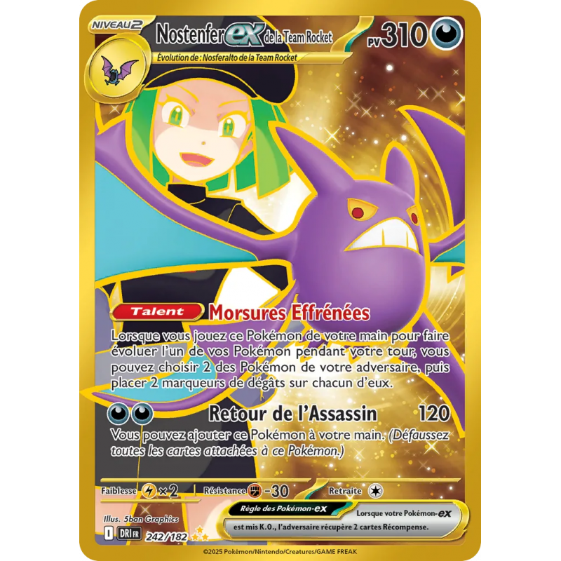 Nostenfer ex de la Team Rocket 242/182