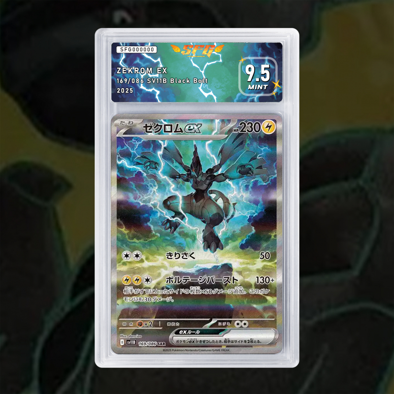 [FULL ART] ZEKROM EX 169/086 [NUM JP TEMPORAIRE]