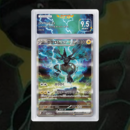 [FULL ART] ZEKROM EX 169/086 [NUM JP TEMPORAIRE]